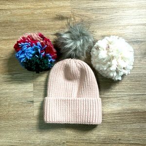 Pom Pom beanie